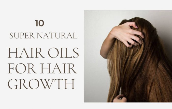 Natural Hair Oils for Hair Growth