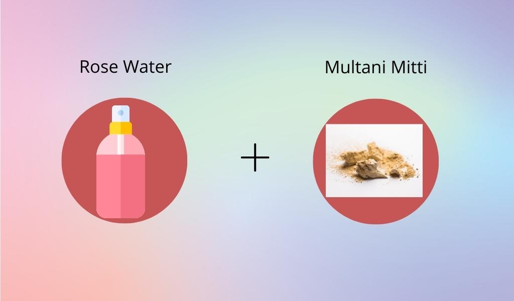 Rose Water Multani Mitti